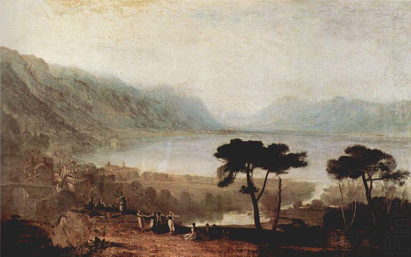 Der Genfer See von Montreux aus gesehen, Joseph Mallord William Turner